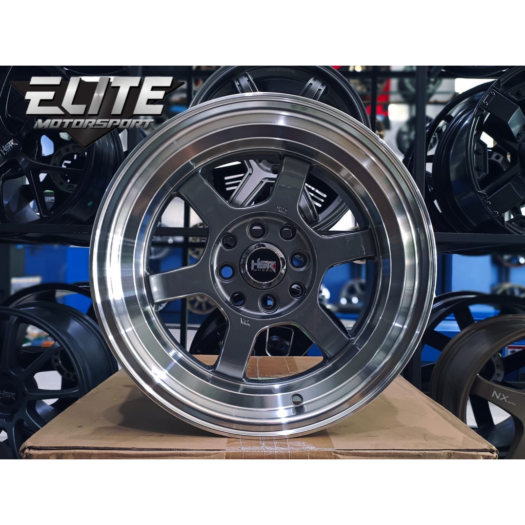 Velg Celong Lebar 7/8 Ring 15 Lubang 4 Velg Mobil Agya Ayla Calya Brio