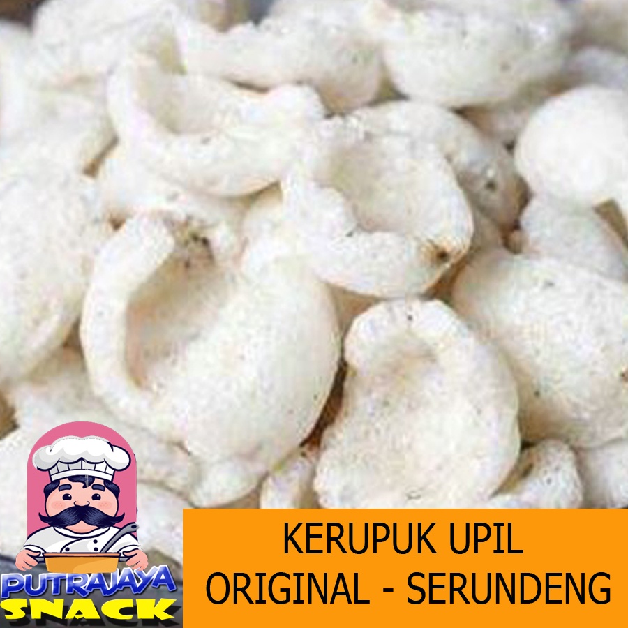 Kerupuk Upil - Mlarat Upil - Kerupuk Goreng Pasir - Kerupuk Upil Serundeng - Khas Cirebon