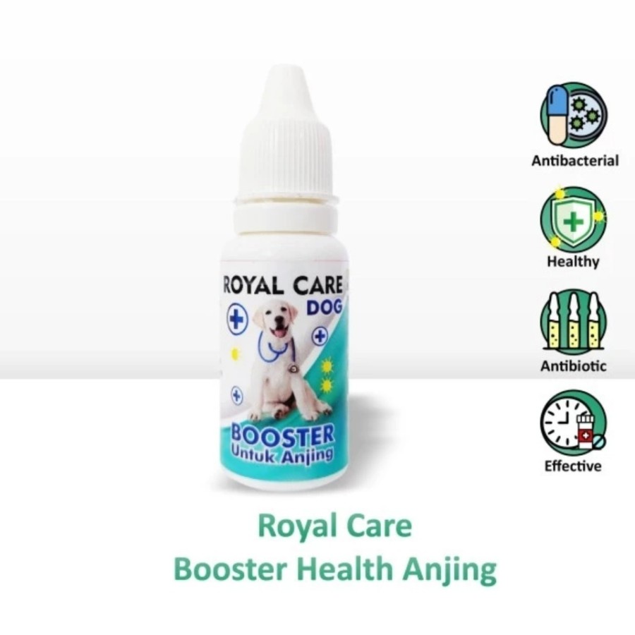 Royal Care Booster Dog 10ml - Vitamin Imun Booster Penambah Stamina Anjing