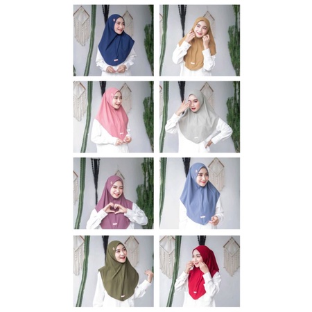 HIJAB BERGO HALIMAH/ BERGO HIJAB INSTAN/HIJAB SIRIA/HIJAB INSTAN ORI BEAUTY HIJAB