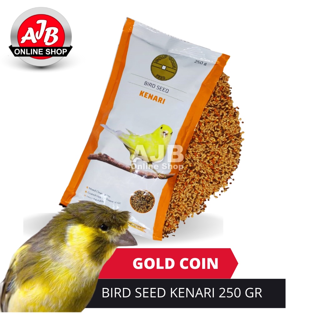 Jual Pakan Gold Coin Canary Special Blend Makanan Harian Burung Kenari