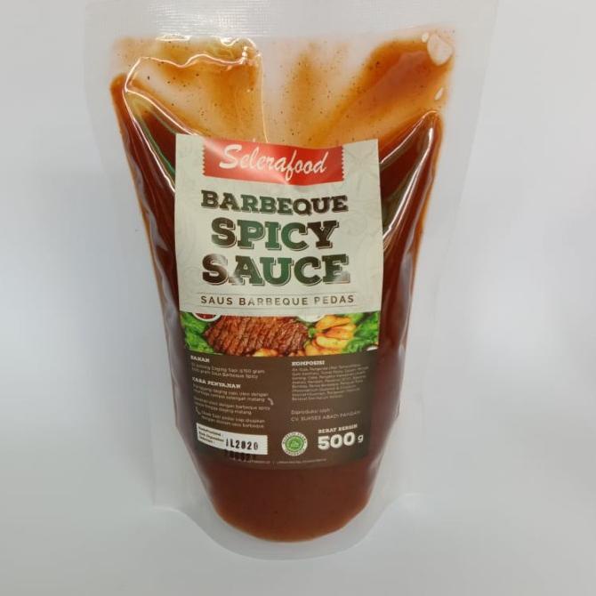 

#PAKET 2 Saus BBQ Spicy Selerafood isi 4 pack berat 500 gr/pack