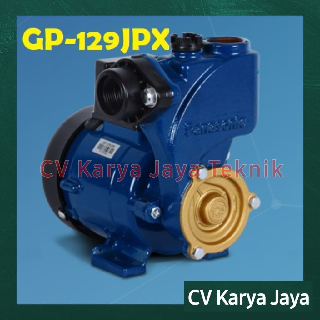 Pompa Air Manual Panasonic GP-129JPX 125 Watt GP129 JPX