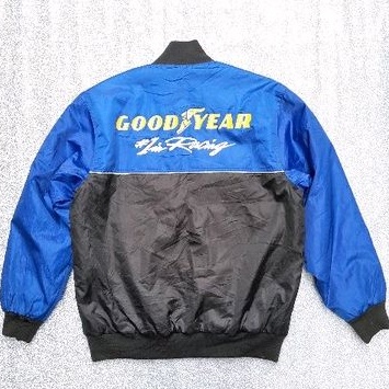 jaket racing vintage good year  not nascar yellowcorn second original