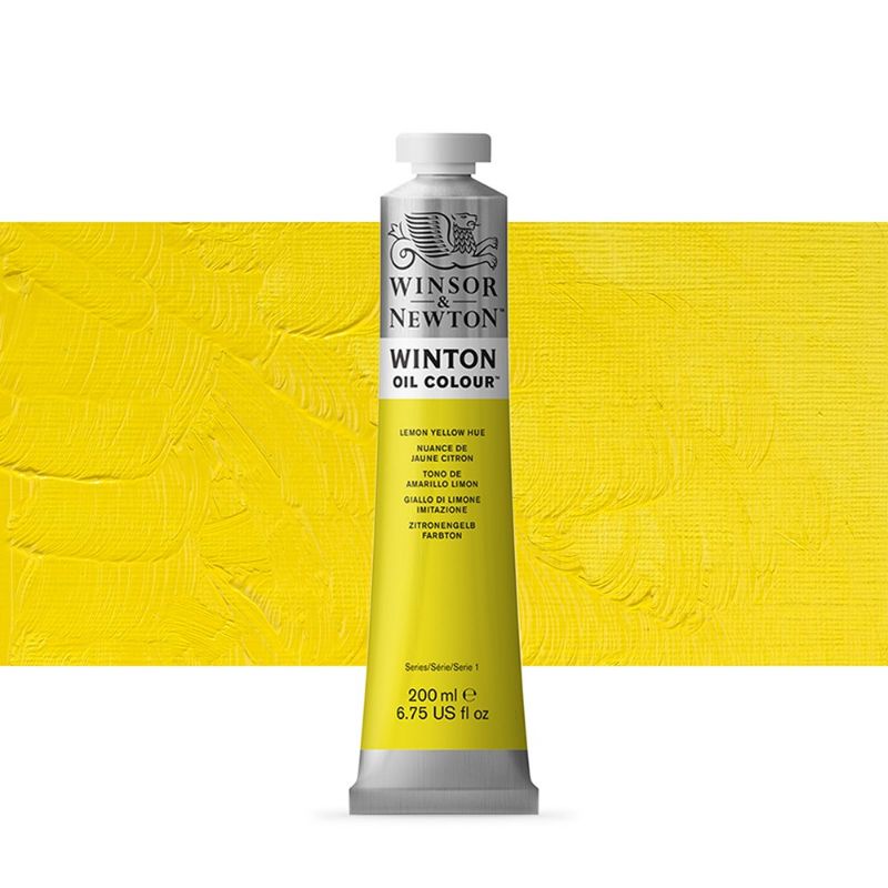 

WINTON OIL COLOUR 200 ML LEMON YELLOW HUE WINSOR & NEWTON