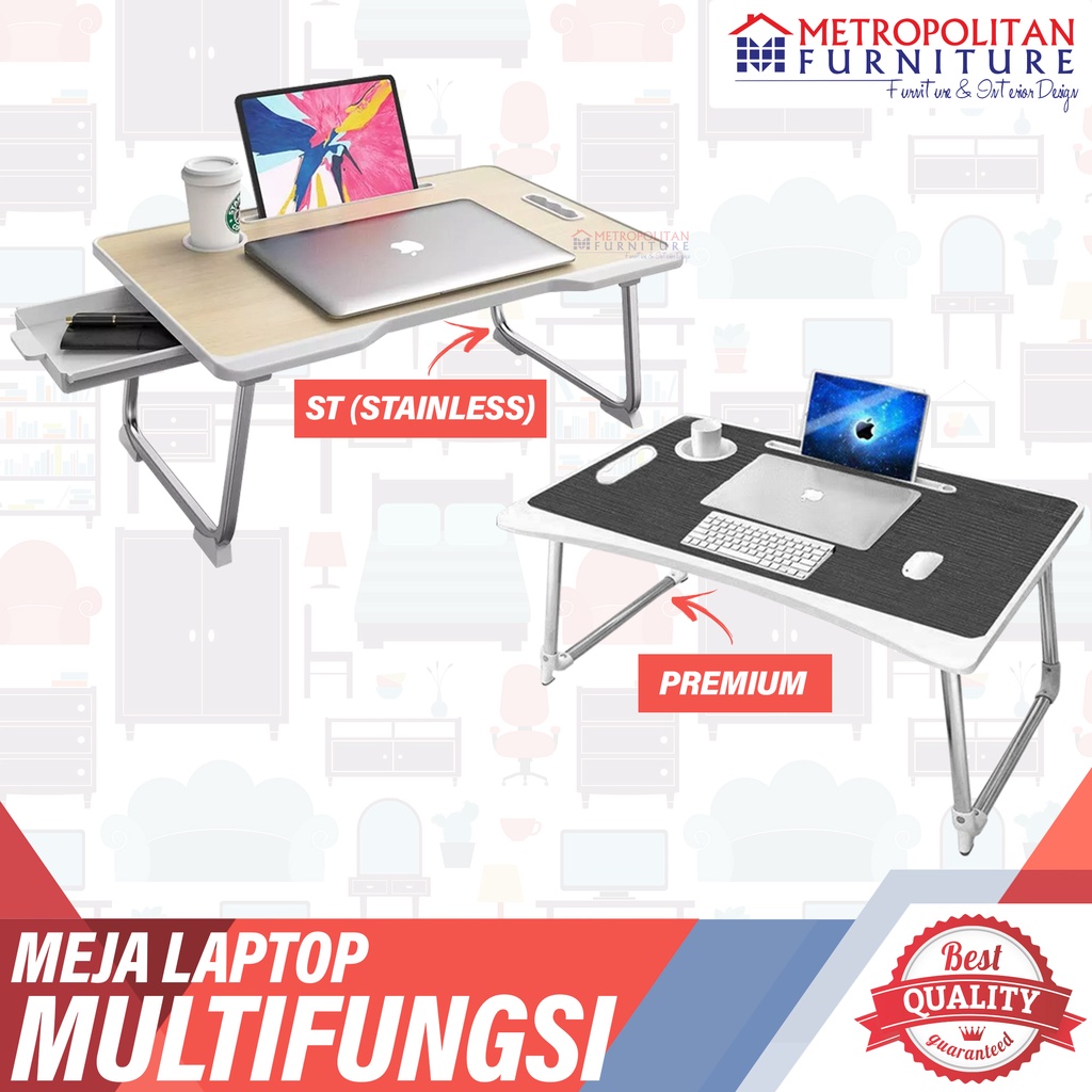 MEE DO Meja Lipat Laptop Belajar Anak Folding Table Desk X Gear Premium