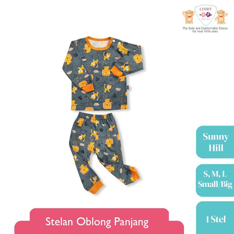 LIBBY Baju Lengan Panjang + Celana Panjang