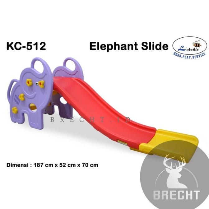 Labeille Indonesia Elephant Slide Kc - 512 Mainan Playground Perosotan