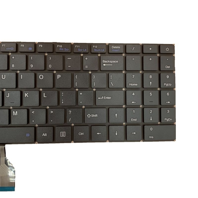 Zzz US Aksesoris Keyboard Tepi Hitam Inggris Untuk Notebook HASEE KINGBOOK X5-2020A3