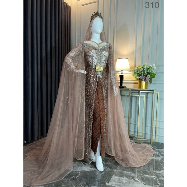 DRESS KEBAYA PENGENTEN TERBARU/KEBAYA SEQUIN/DRES PREMIUM MASA KINI//KEBAYA AKAD