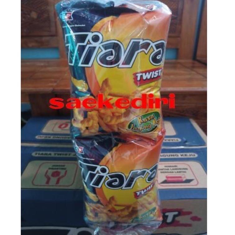 

[L-5R ✓] Snack Berhadiah Uang dan Emas !!! Tiara Twist rasa Jagung Keju 5pcs @20gr-super keren