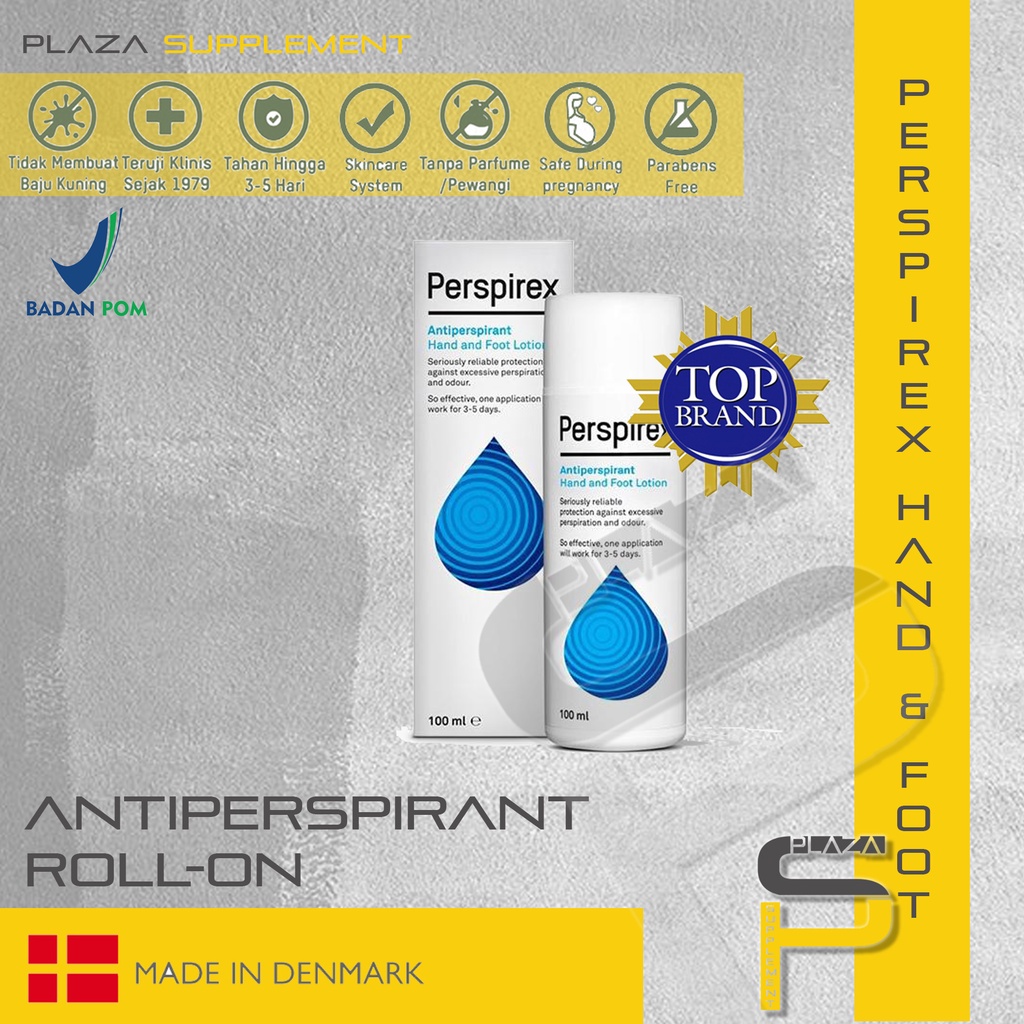 Perspirex Hand & Foot lotion / Deodorant Kaki Dan Tangan - 100ml