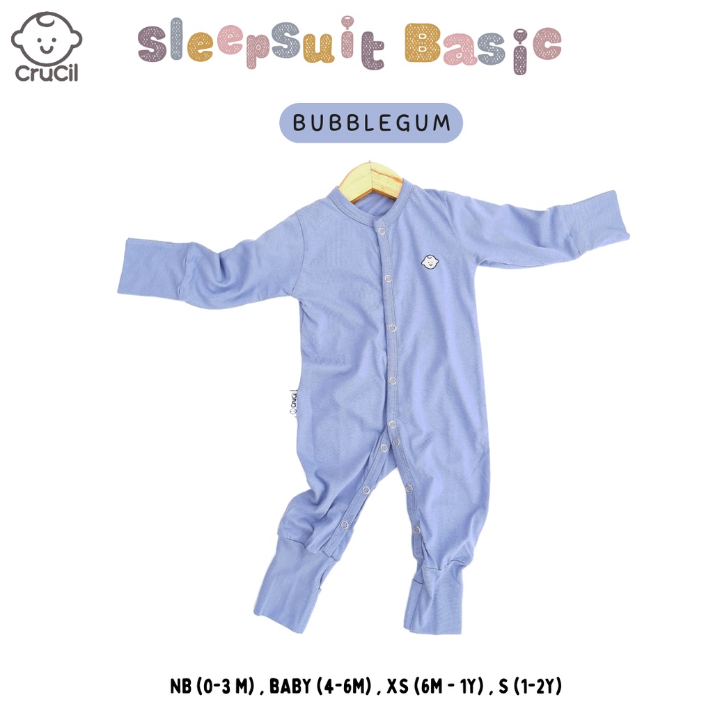 CruCil Factory Sleepsuit Basic (0 - 24 Months)