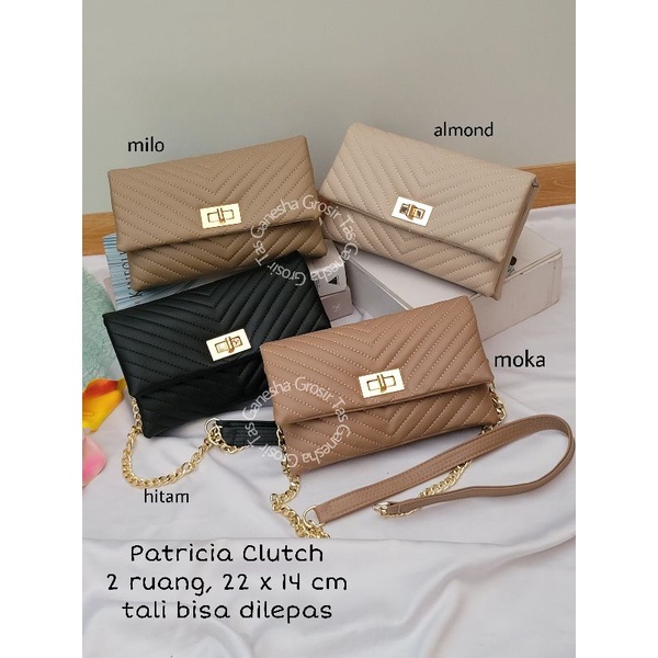 Patricia Clutch Wanita Bisa Selempang