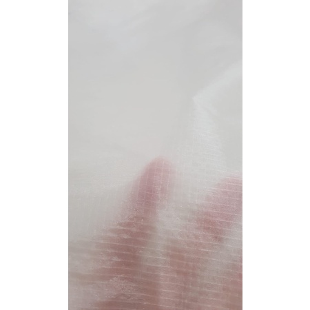 Z21 OBRAL KAIN FURING RIPSTOP WARNA PUTIH TULANG  L160CM / KAIN FURING / DALAMAN TAS / KAIN BUAT KAN