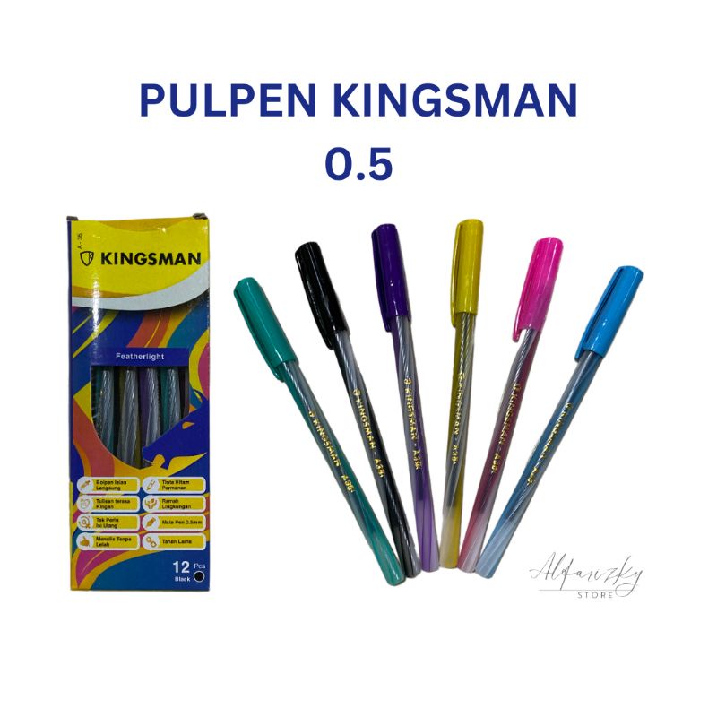 

Pulpen Kingsman 0.5 - Bolpen Murah