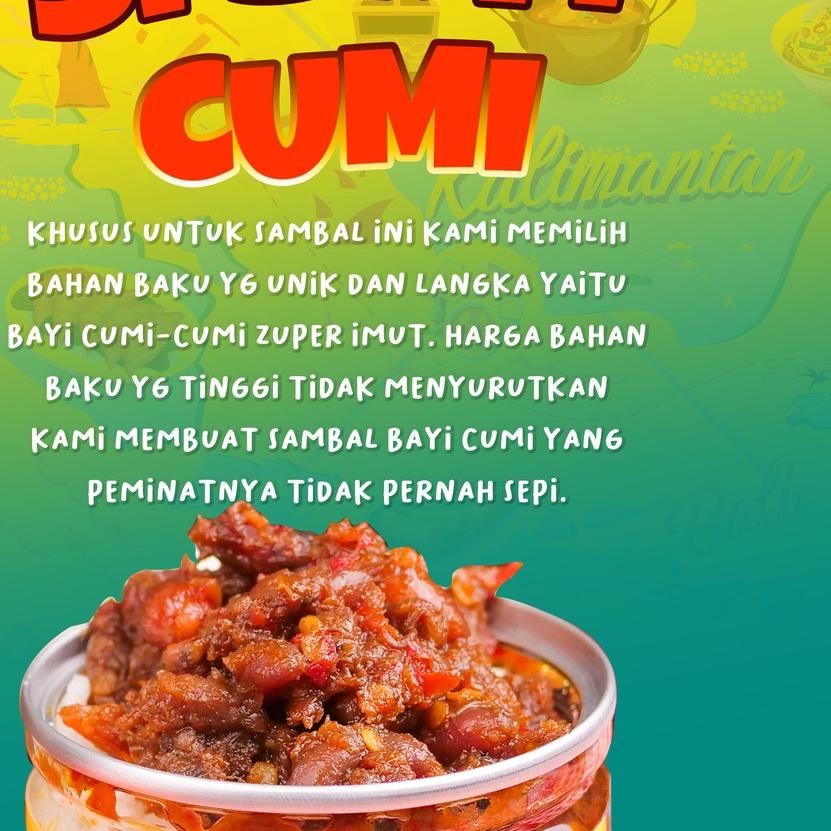 

FREE ONGKIR![GROSIR] Sambal Baby Cumi ORI ( Pedas Normal )|RA5