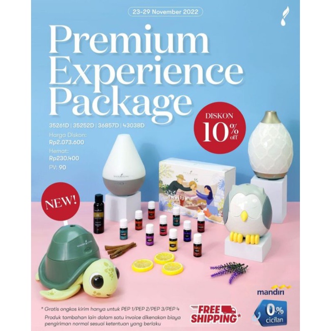 YOUNG LIVING Diffuser dan Essential Oil