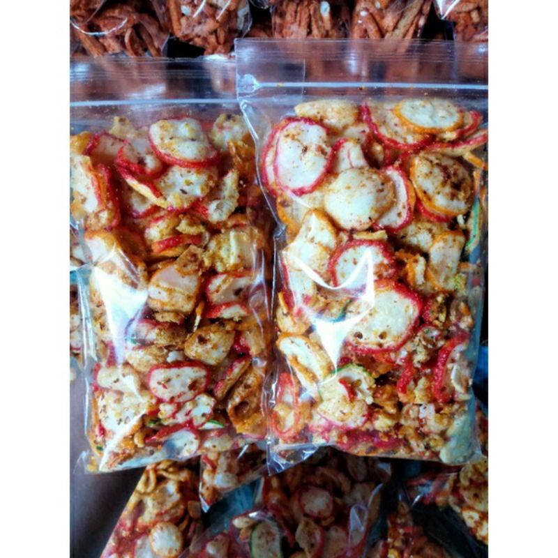 

SEBLAK KENCUR DAUN JERUK 100GRAM //SEBLAK KERING//KERUPUK BANTET