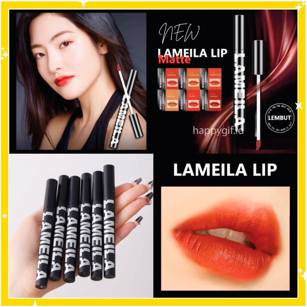 LAMEILA Velvet Matte Lipstick Lip Cream Lip Glaze Waterproof Lipstik LA208 1065