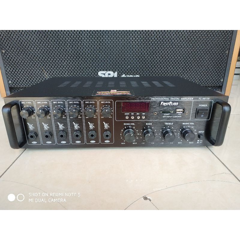 AMPLI FIRSTCLASS A-8120 / Ampli Untuk Toa Masjid