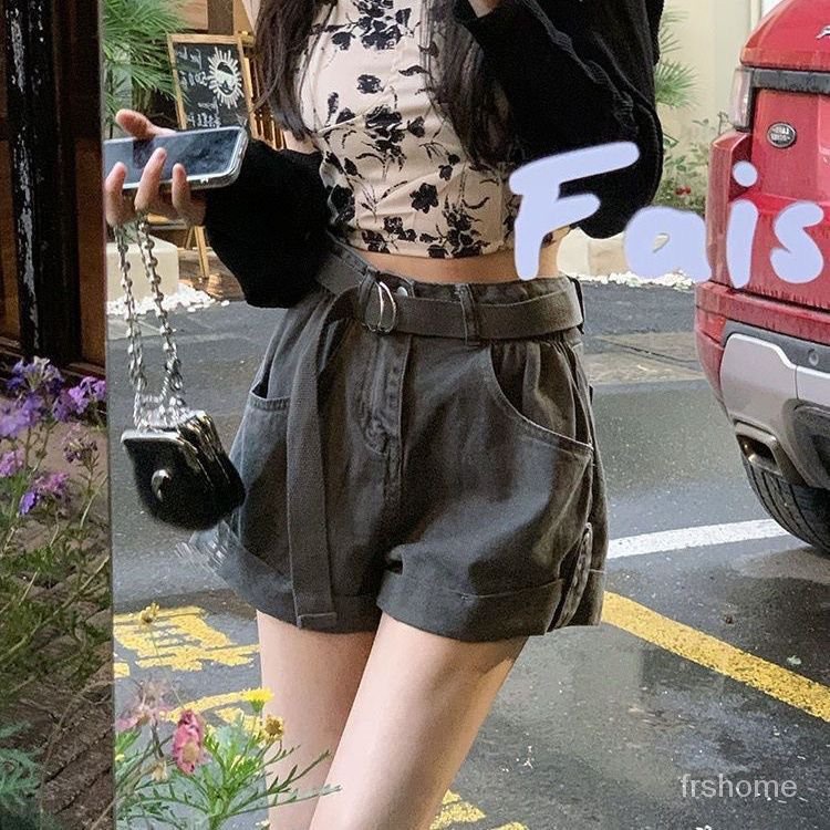 Perancis bunga kecil kamisol tank top wanita musim panas di luar pakai di dalam atasan smocked chic