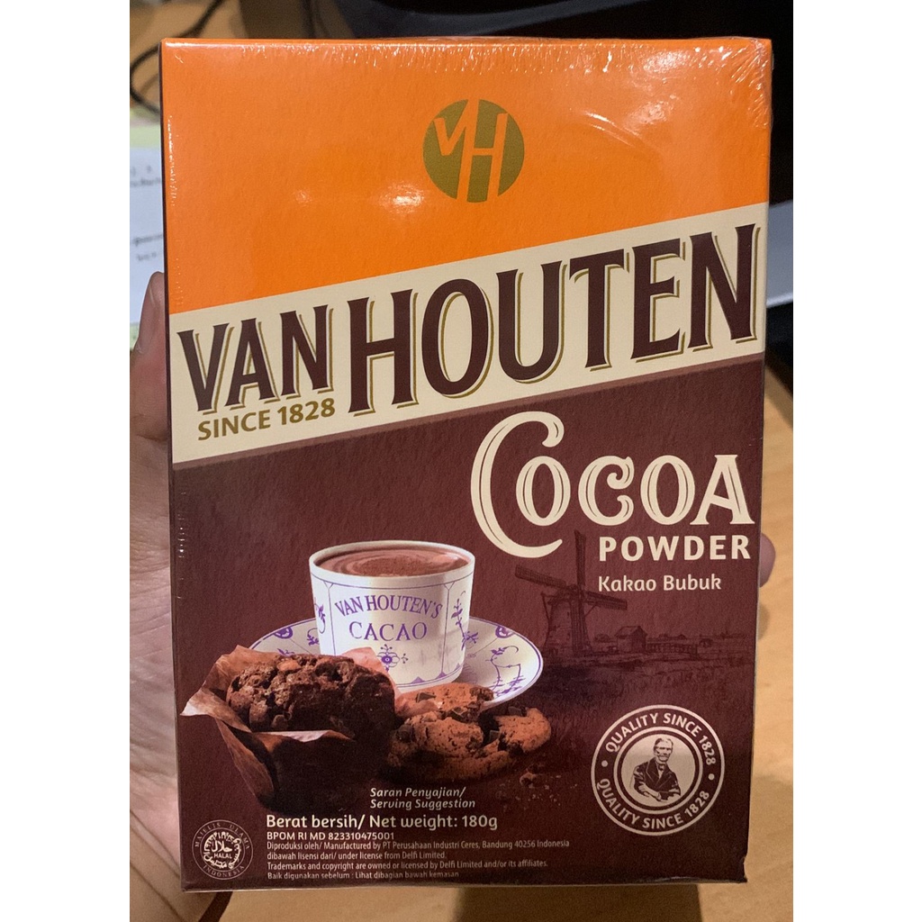 

Cocoa Powder / bubuk cokelat merk Van Houten 180gr