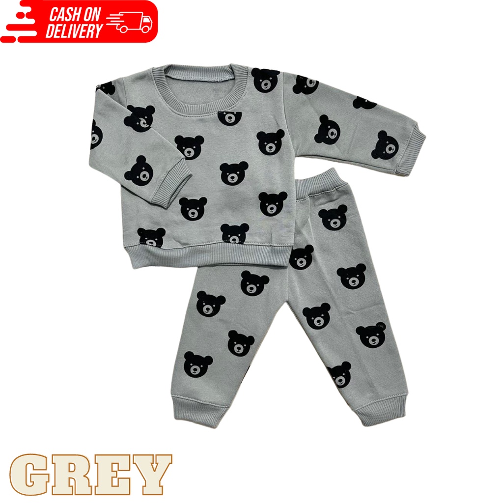 Setelan Sweater Anak Celana Jogger Bahan Lembut Buat Anak Baju Baby Gracia