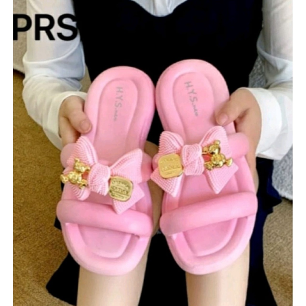 8.Sandal Import Eva Rubber kokop ban2 sosis Pita Bear 2038