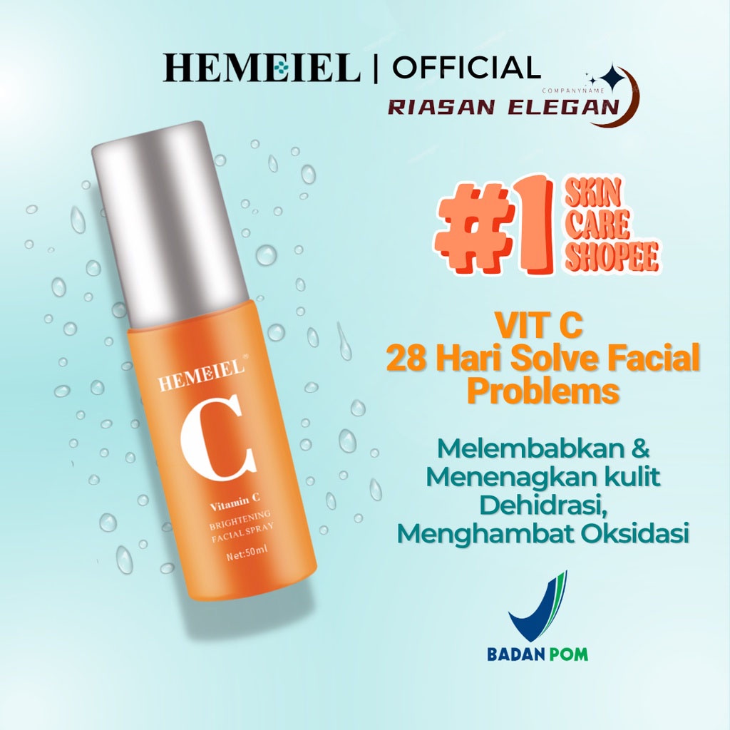 Jual Original Hemeiel Spray Serum Pelembab Kulit Wajah Cocok Untuk