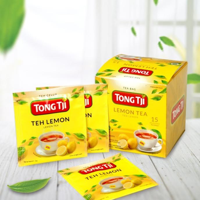 

Tong Tji , Lemon Tea ( Tea Bag/ Teh Celup )