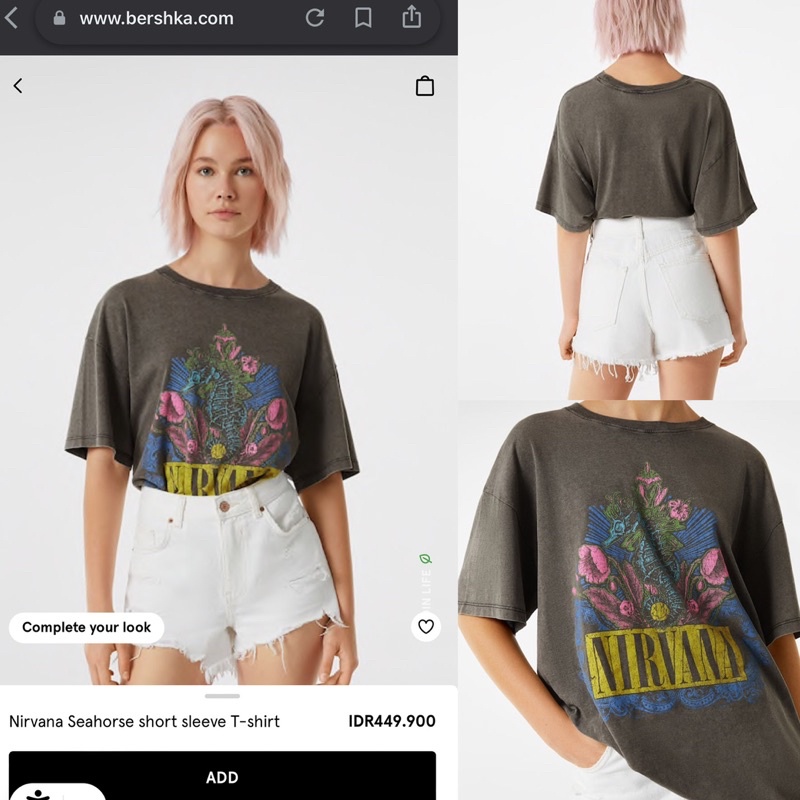 kaos band nirvana by Bershak*