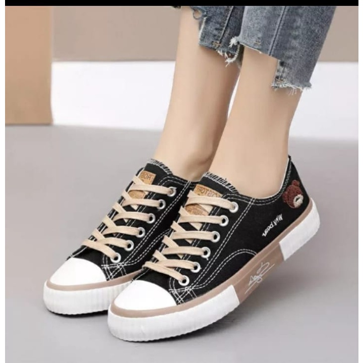 Sepatu Wanita Sepatu Sneakers Wanita Sepatu Cewe Sepatu Skolah Wanita Sepatu Fashion Baer_01