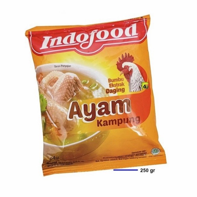 

indofood bumbu ekstrak daging ayam kampung 250 gram