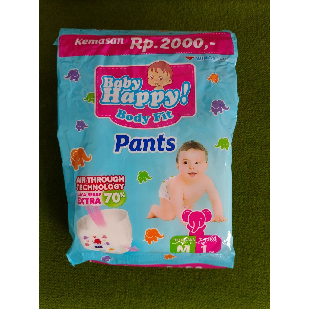 pampers baby happy / pampers murah / pampers renteng