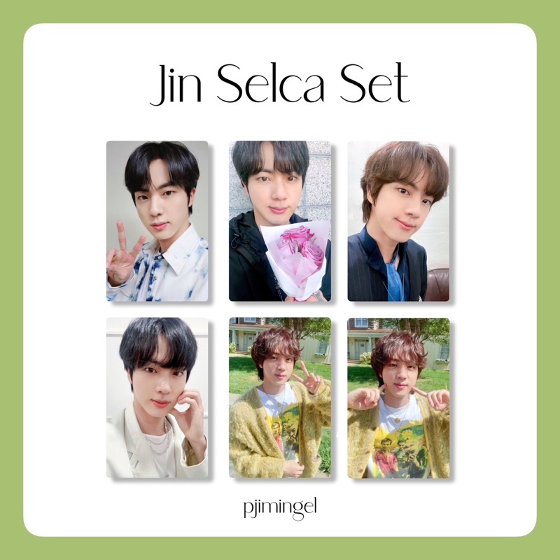 Photocard BTS Jin Selca Collection Edition