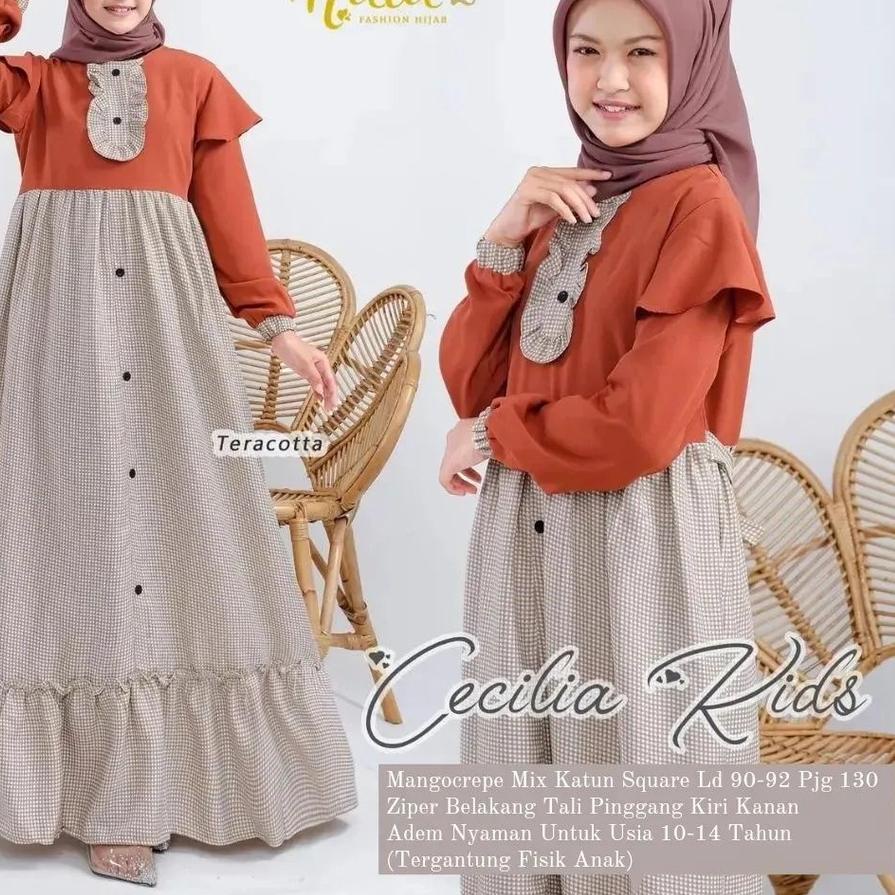 Restock Gamis Remaja Tanggung Terbaru Umur 10-13 Tahun | Outfit Anak Remaja Kekinian | Baju Muslim A