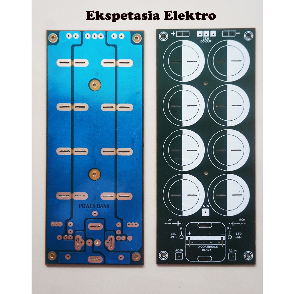 PCB Capasitor Power Bank 8 Elco 10000uf 50V/80V