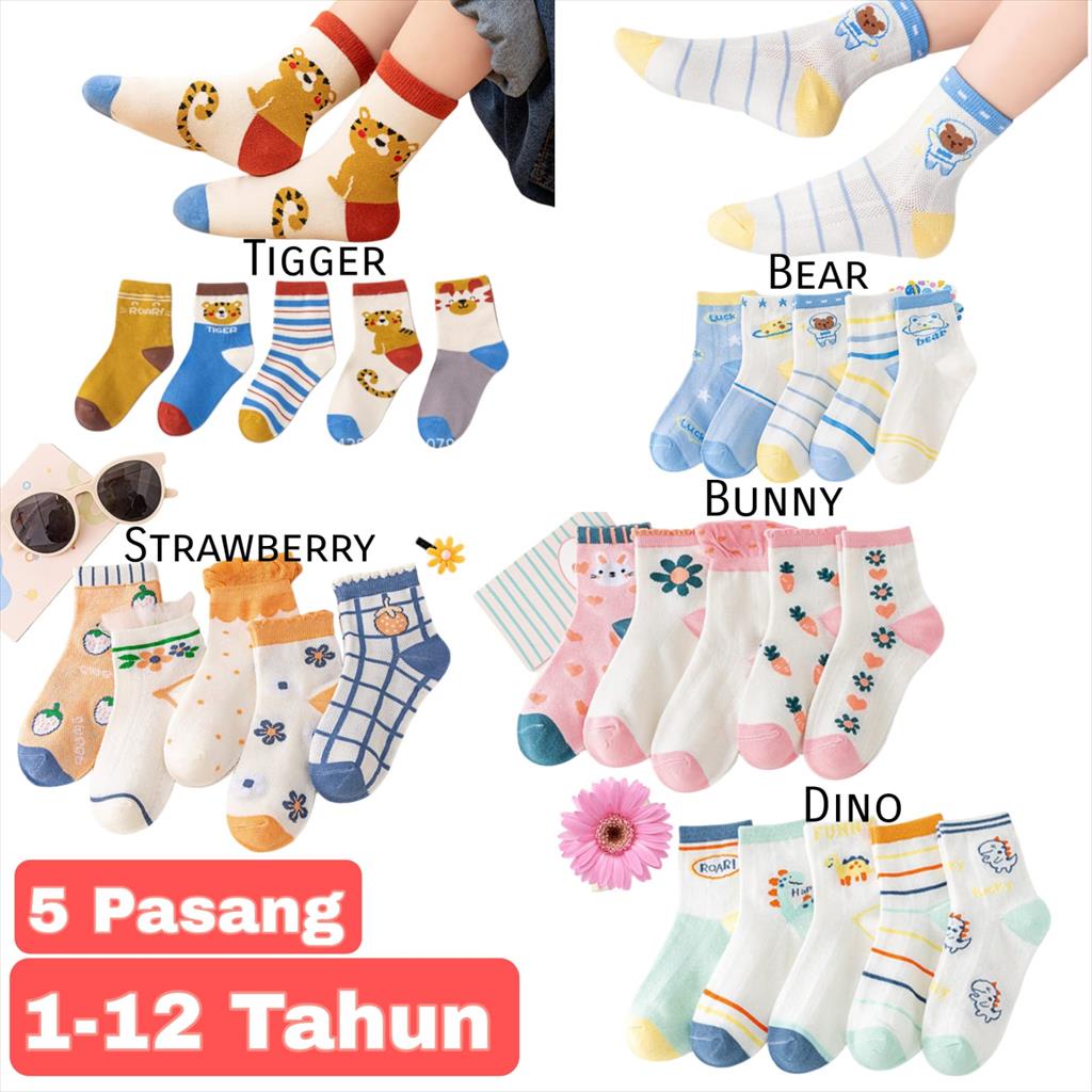 JM0018 Kaos Kaki Bayi Anak Tiger