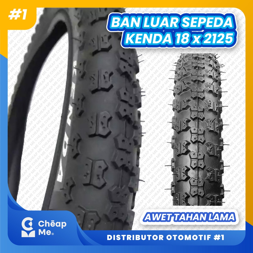 Ban Luar Sepeda 18 x 2.125 Kenda Ban Luar 18 x 2.125 Sepeda Anak, BMX / Ban Luar 18 x 2.125 / Ban Lu