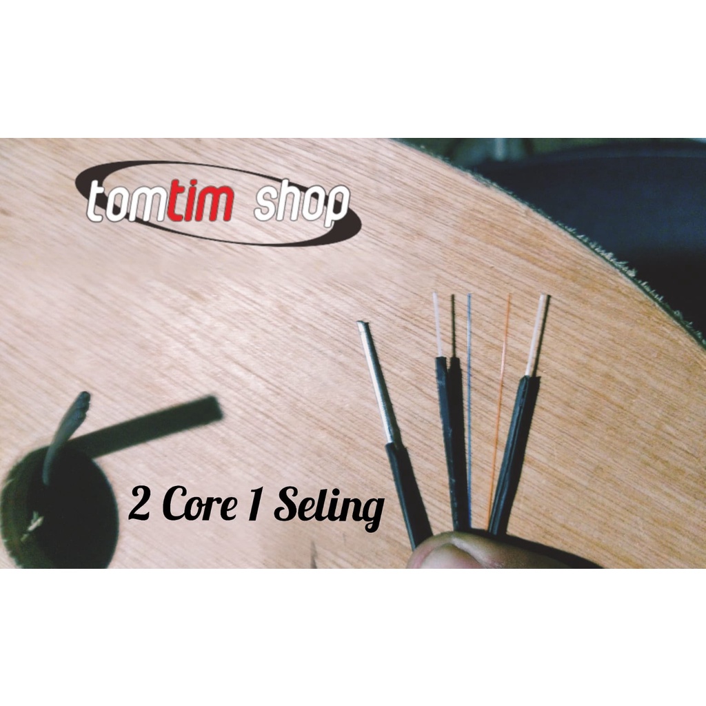 Kabel Fiber Optik FO DropCore 2 Core 1 Seling / 2 Core 3 Seling