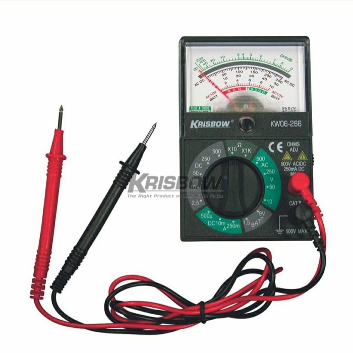 KRISBOW AVO METER/ ANALOG MULTIMETER SMALL