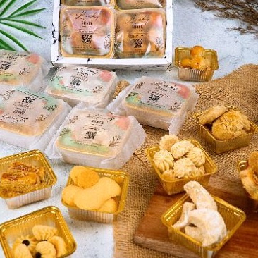 

Kue Kering Nastar Kaastengel Simple Hampers Sachet