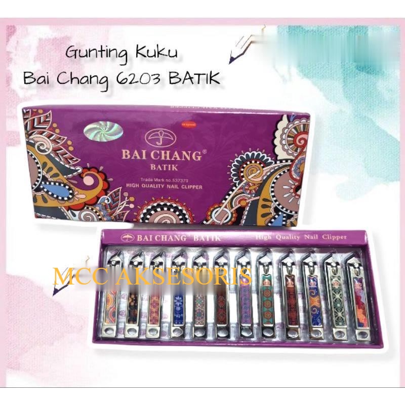 Gunting Kuku MIRING BAI CHANG ORIGINAL TAJAM