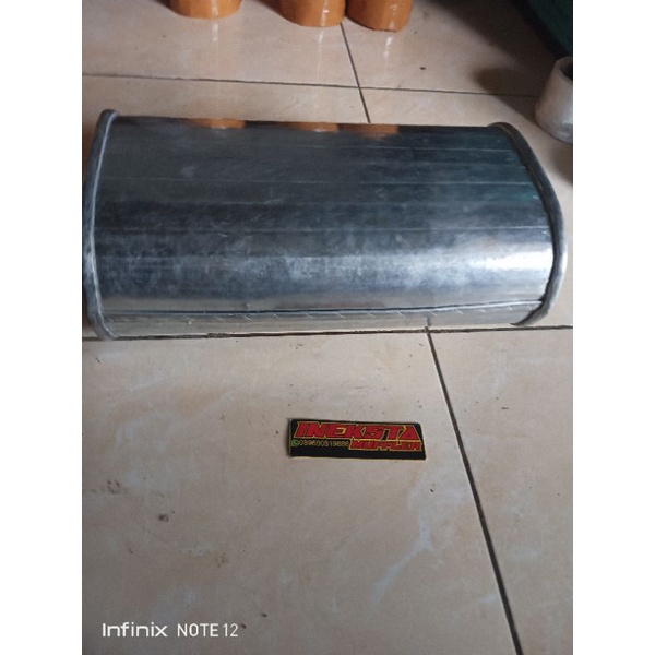 knalpot standar mobil sedan suara senyap