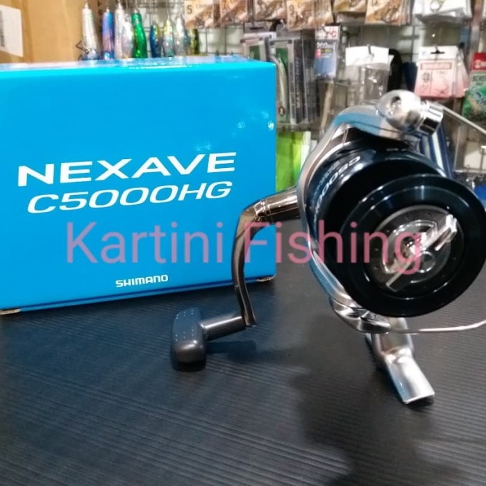 Reel Pancing Mini Shimano Nexave C5000 Hg / Nexave C 5000 Hg Terbaru]