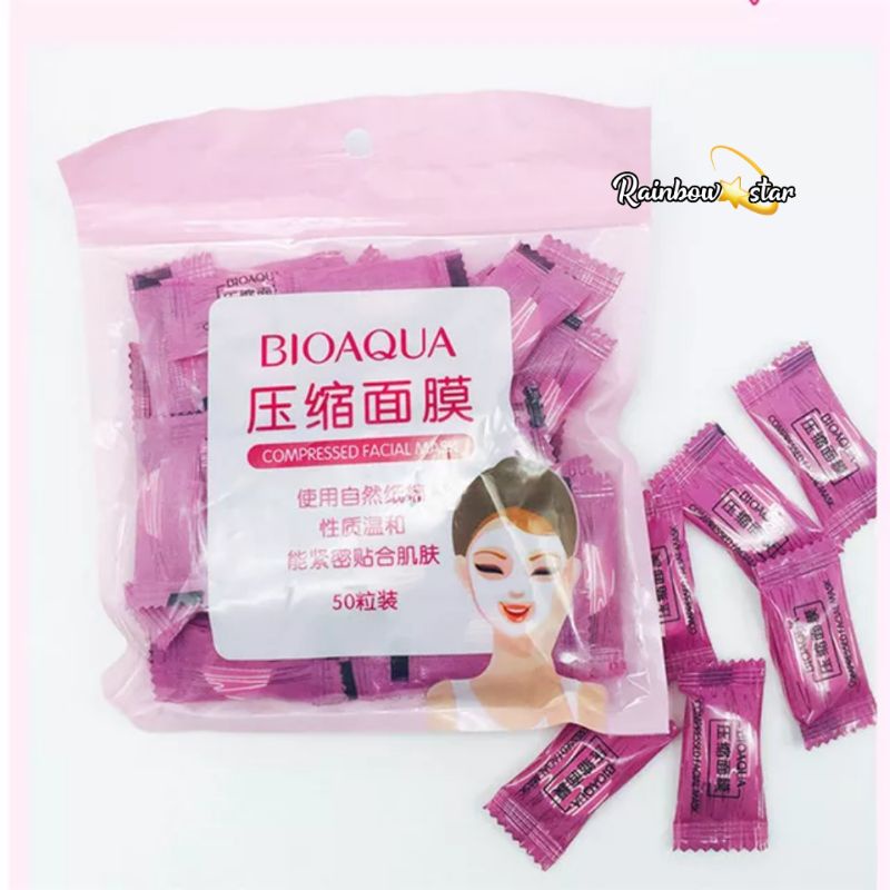 DIY Compressed Facial Mask / Masker Permen