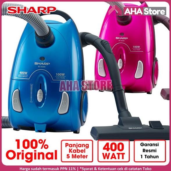 Terlaris Sharp Vacuum Cleaner Vacum Penyedot Debu EC-8305 Termurah