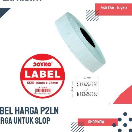 

Best! Label joyko 2 baris LB P2LN (Slop ISI 10) 바