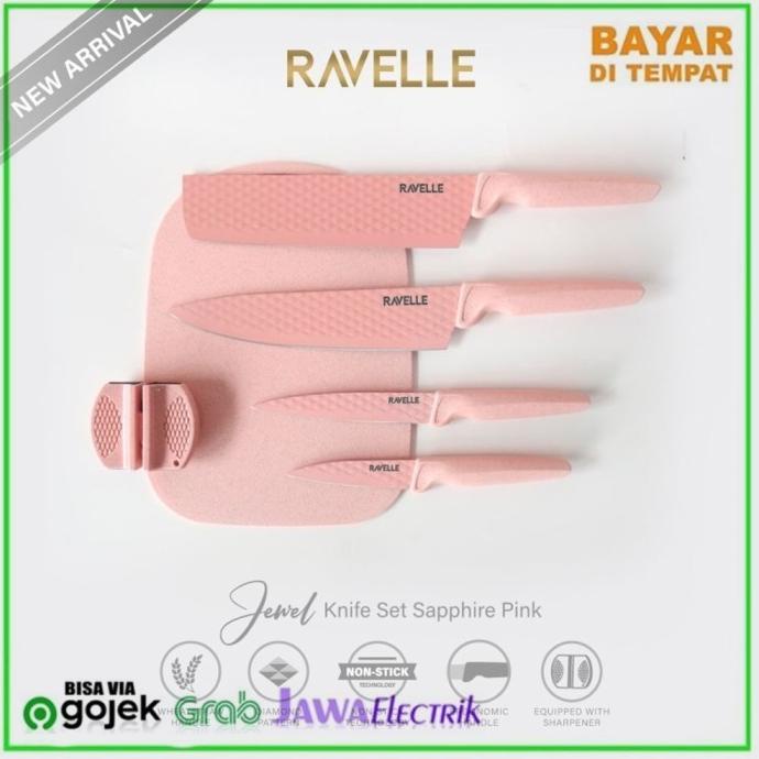 RAVELLE PISAU SET Like STEIN/RAVELLE Jewel Knife Set + Talenan
